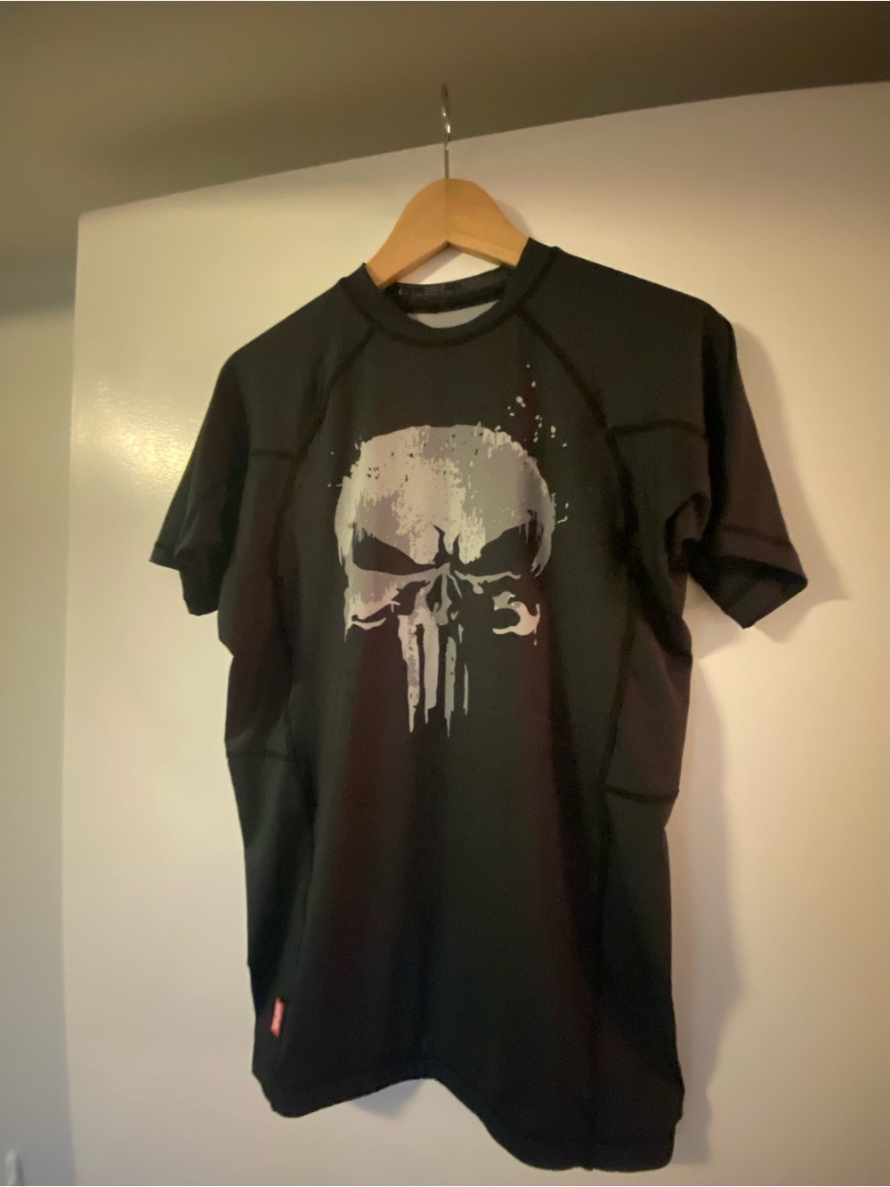 Hayabusa Black Graphic Skull Athletic Tee